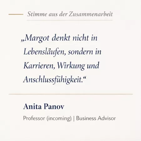 Anita Panov, Stimme aus der Zusammenarbeit